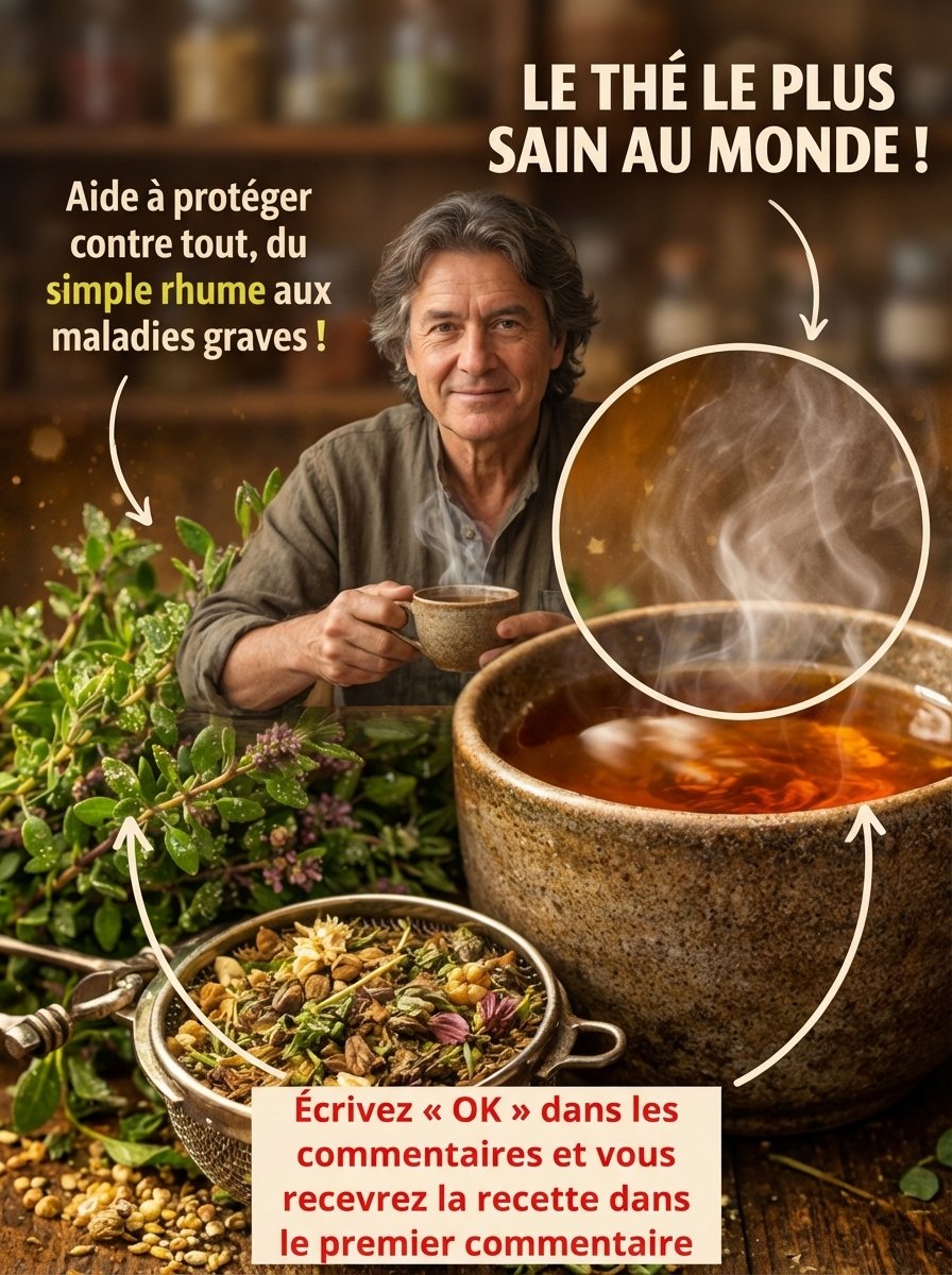 Le Secret Caché : Ce Thé Puissant Combat TOUT, du Simple Rhume au CANCER ! (Recette Révélée)