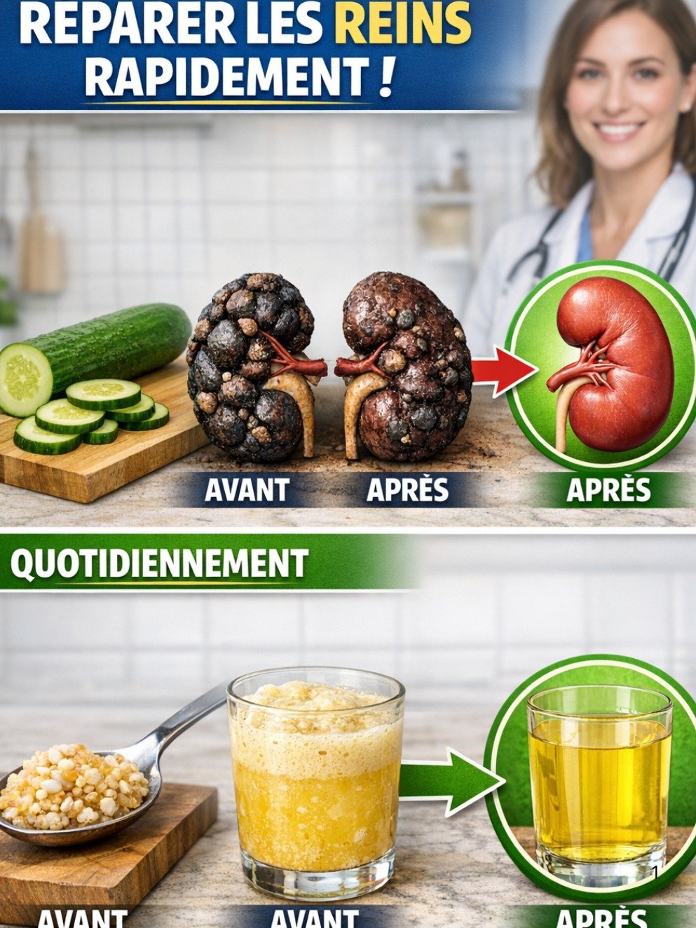 Le Secret Révélé : 8 Superaliments Que Les Médecins Mangent Pour Sauver Leurs Reins Après 60 Ans (Ne Le Manquez PAS !)