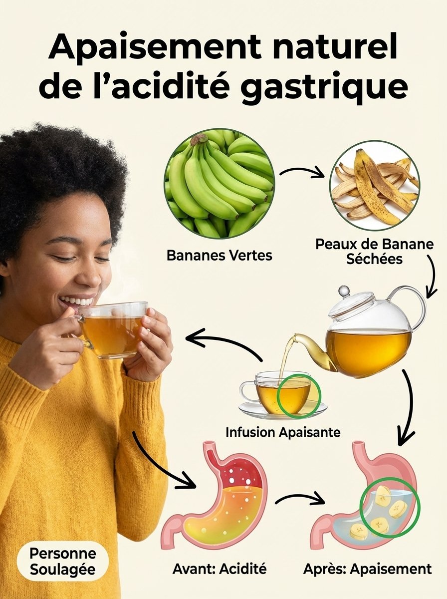 STOP ! Vous jetez UN TRÉSOR ! Ce secret insoupçonné des pelures de plantain va RÉVOLUTIONNER votre estomac