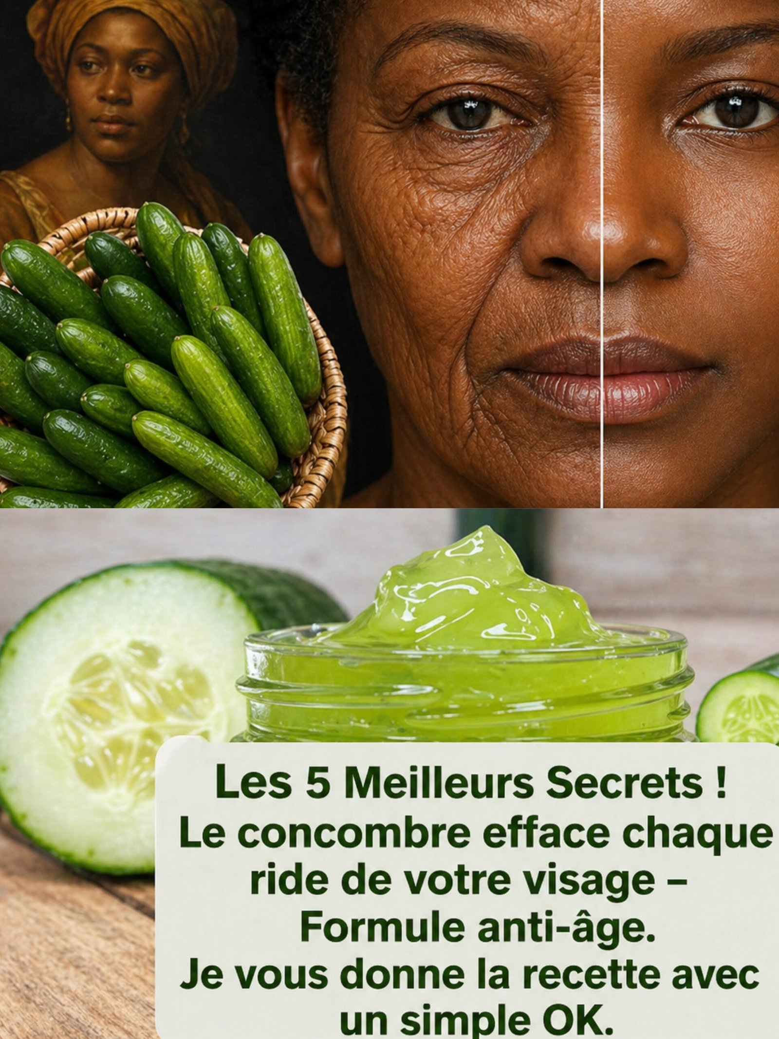 Le Secret Bien Gardé du Concombre : 5 Révélations Choc pour une Peau Métamorphosée (Vous ne le verrez PLUS JAMAIS pareil !)