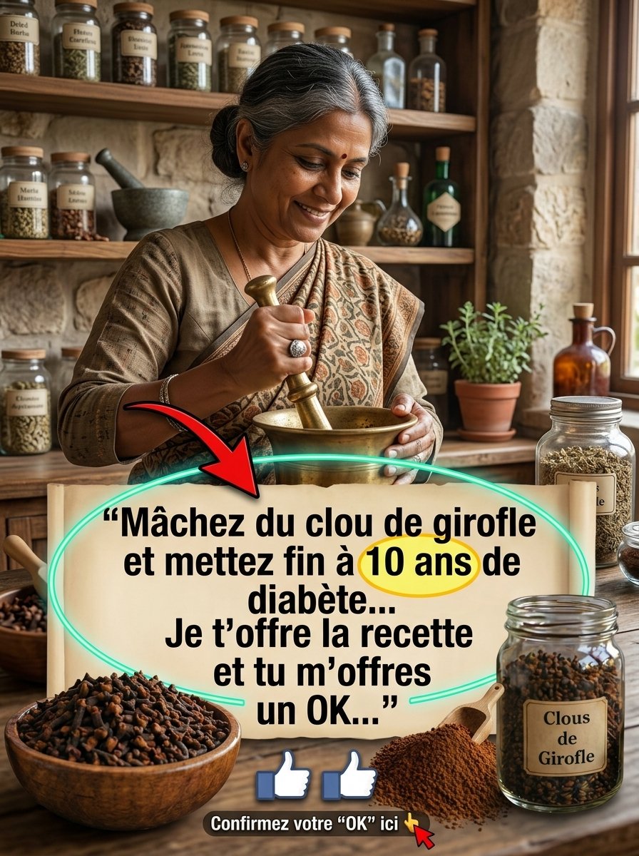 Le Secret Millénaire Révélé : Mâchez 3 Clous de Girofle Par Jour et Observez Votre Corps Changer Radicalement !