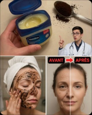 Le Secret Anti-Âge à 2 Ingrédients Révélé : Ce Masque Café & Vaseline Va-t-il Effacer Vos Rides en 10 Minutes ?