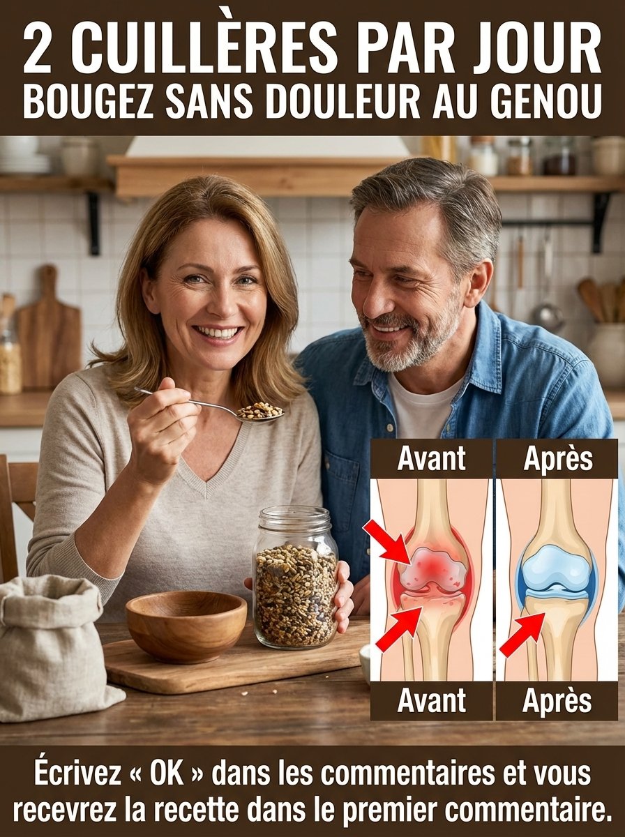 Le Secret Insoupçonné pour des Articulations Souples : Seulement 2 Cuillères d'Avoine Par Jour et Dites Adieu à la Raideur !