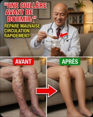 Le Rituel D'UNE Seule Cuillère Avant de Dormir Pour Dire Adieu aux Jambes Lourdes : Le Secret Que Personne Ne Vous Dit !