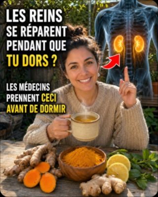 Le Secret Nocturne Révélé : 4 Boissons INCROYABLES qui Réparent vos Reins et Font Chuter la Créatinine Pendant Votre Sommeil !