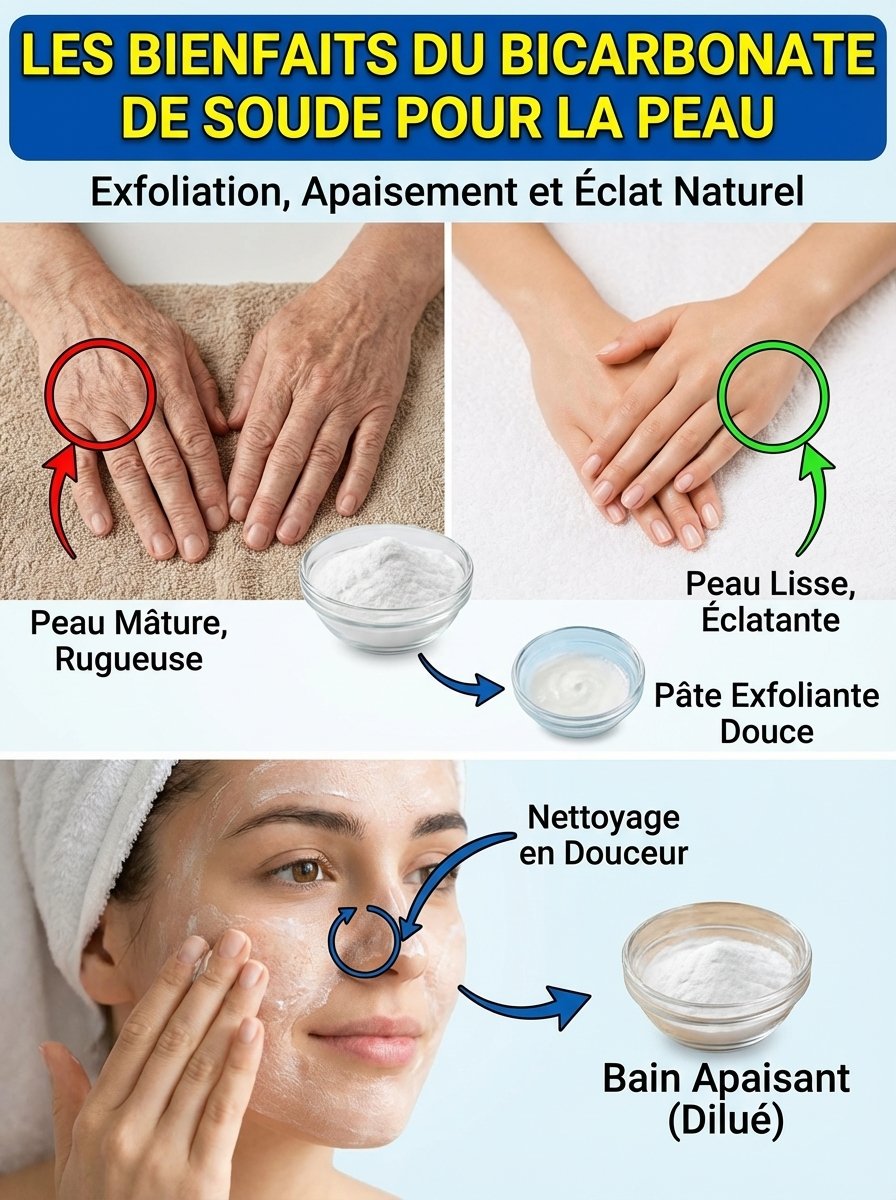 Rides en 10 minutes ? L'Incroyable Vérité sur le Bicarbonate de Soude et Votre Peau (Ne Faites PAS cette Erreur !)