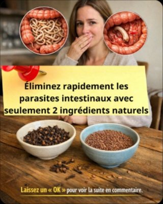 Le Duo Naturel Incontournable : Éliminez les Parasites et Révélez un Côlon Incroyablement Sain en Quelques Jours !
