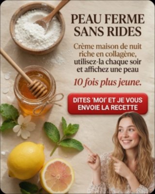 Le Secret Anti-Âge Ultime : Rajeunissez de 10 Ans avec CE Collagène Maison en SEULEMENT 3 Ingrédients !