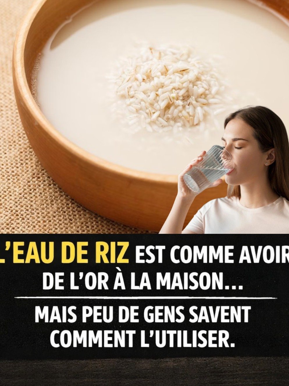 Le Secret MILLÉNAIRE que Vous Jetez Chaque Jour : 5 Façons d'Utiliser l'Eau de Riz pour une Peau et des Cheveux Éclatants (et Pourquoi C'est de l'Or Liquide !)