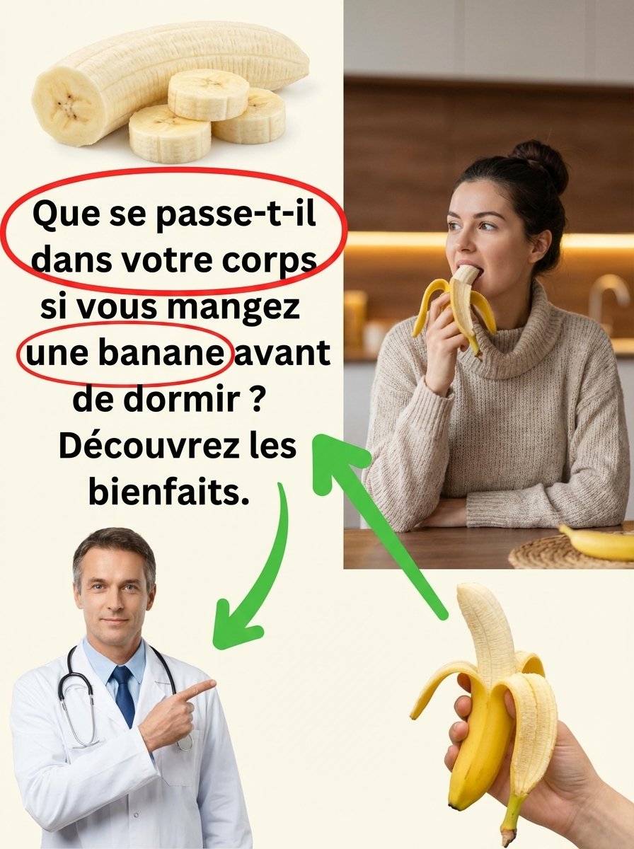 Le Secret ULTIME pour des Nuits Parfaites : L'Effet Incroyable d'une Banane Avant de Dormir que Personne ne Vous Dit !