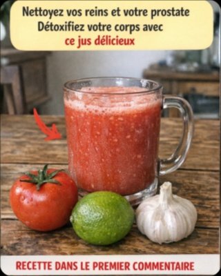 Le Secret Révélé : Ce Jus À 3 Ingrédients Va Révolutionner La Santé De Vos Reins Et De Votre Prostate !