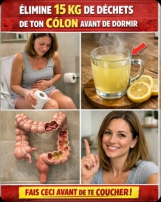 Le Rituel Nocturne QUI VA CHANGER VOS NUITS : 1 Seule Boisson Pour Un Côlon Purifié et Un Ventre Léger Dès Le Réveil !