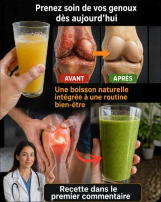 Le Secret Oublié pour des Articulations Neuves : Ce Smoothie Naturel Régénère Cartilages et Ligaments en 4 Semaines !