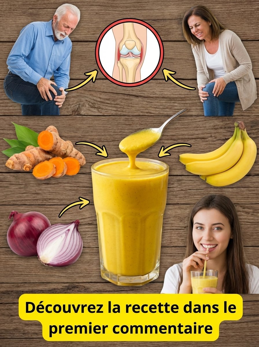 STOP aux Douleurs Articulaires ! 3 Ingrédients Simples de Votre Cuisine Qui Vont Changer Votre Vie (Ma Mère L'a Fait !)