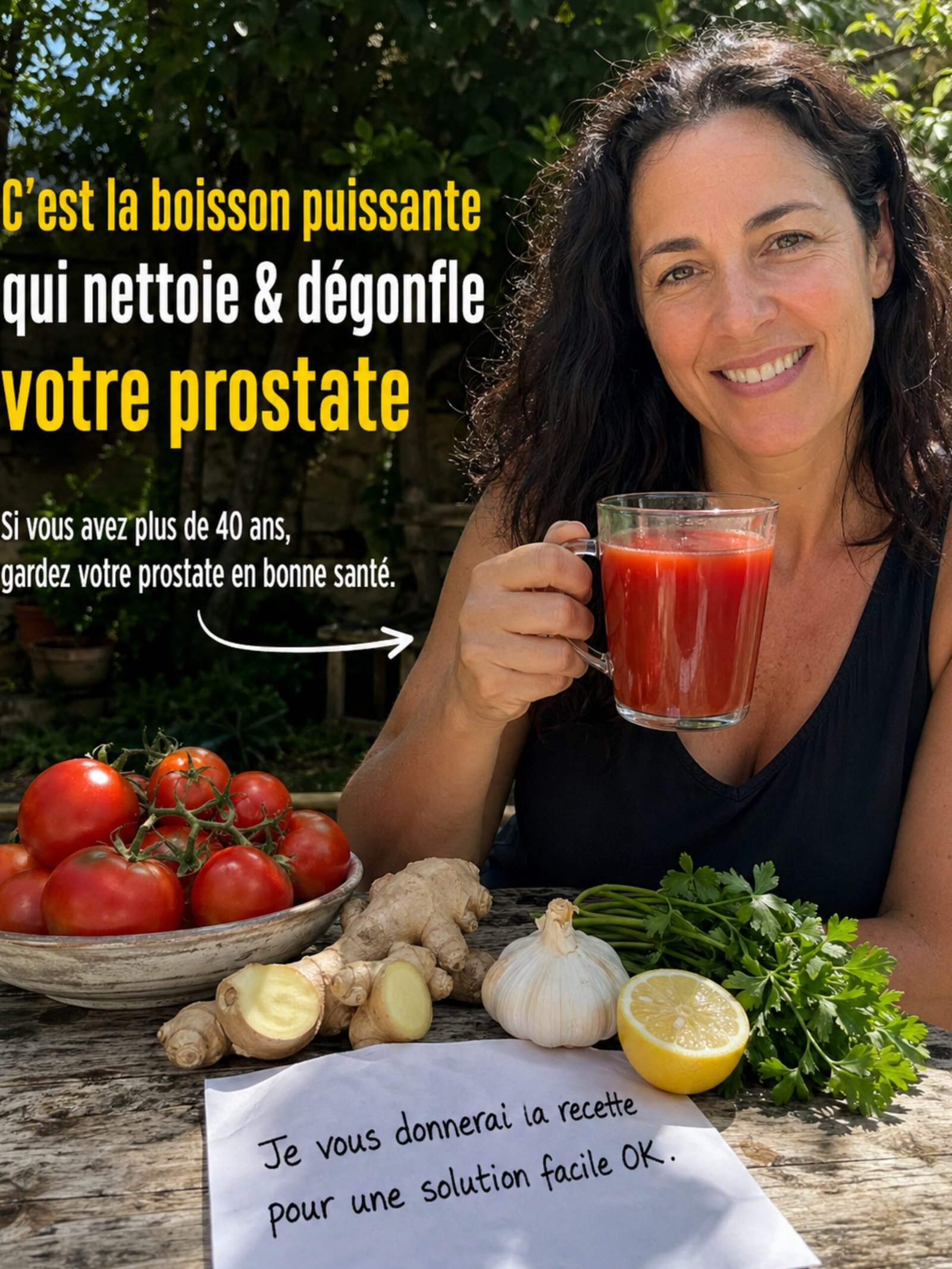 Ne PASSEZ PAS à côté ! La boisson MAISON qui transforme la santé de votre prostate après 40 ans (Recette Facile)