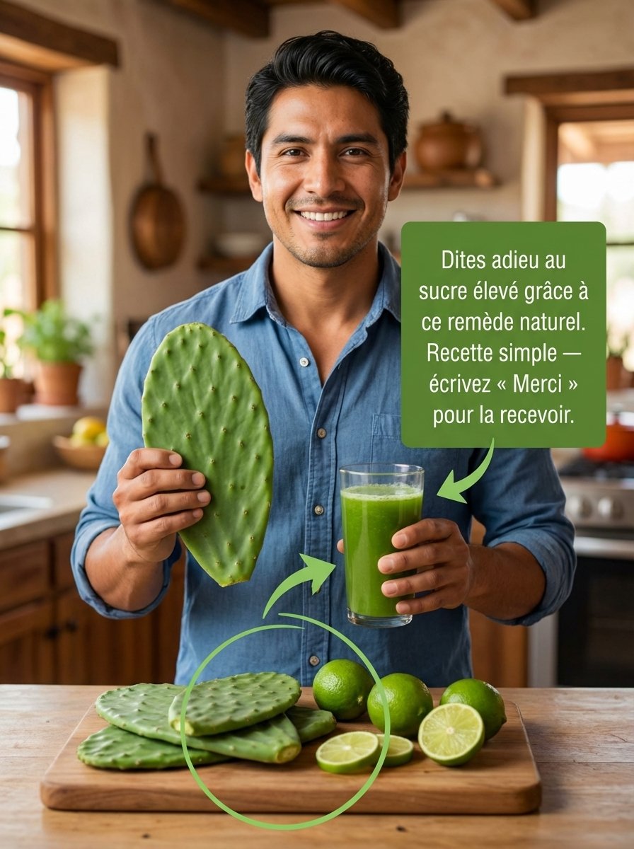 Ne Manquez Pas Ça ! La Boisson Citron-Nopal Qui Va Révolutionner Votre Bien-être en Seulement 7 Jours