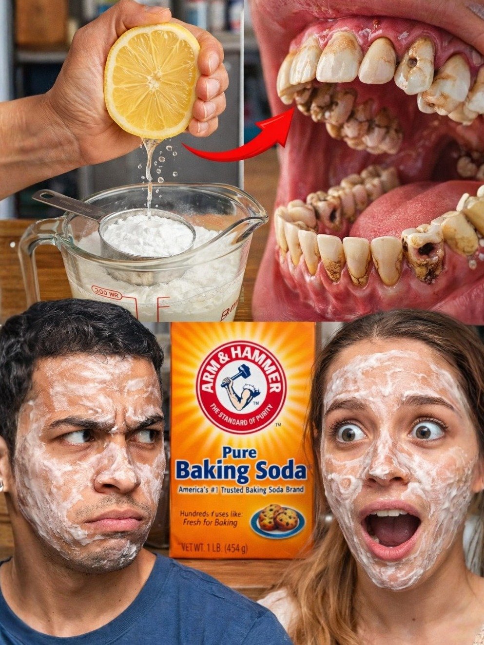 Le SEUL Mélange que TOUTES les Femmes Devraient AVOIR : 8 BIENFAITS ÉPOUSTOUFLANTS du Bicarbonate et du Citron qui VONT CHANGER Votre Quotidien !