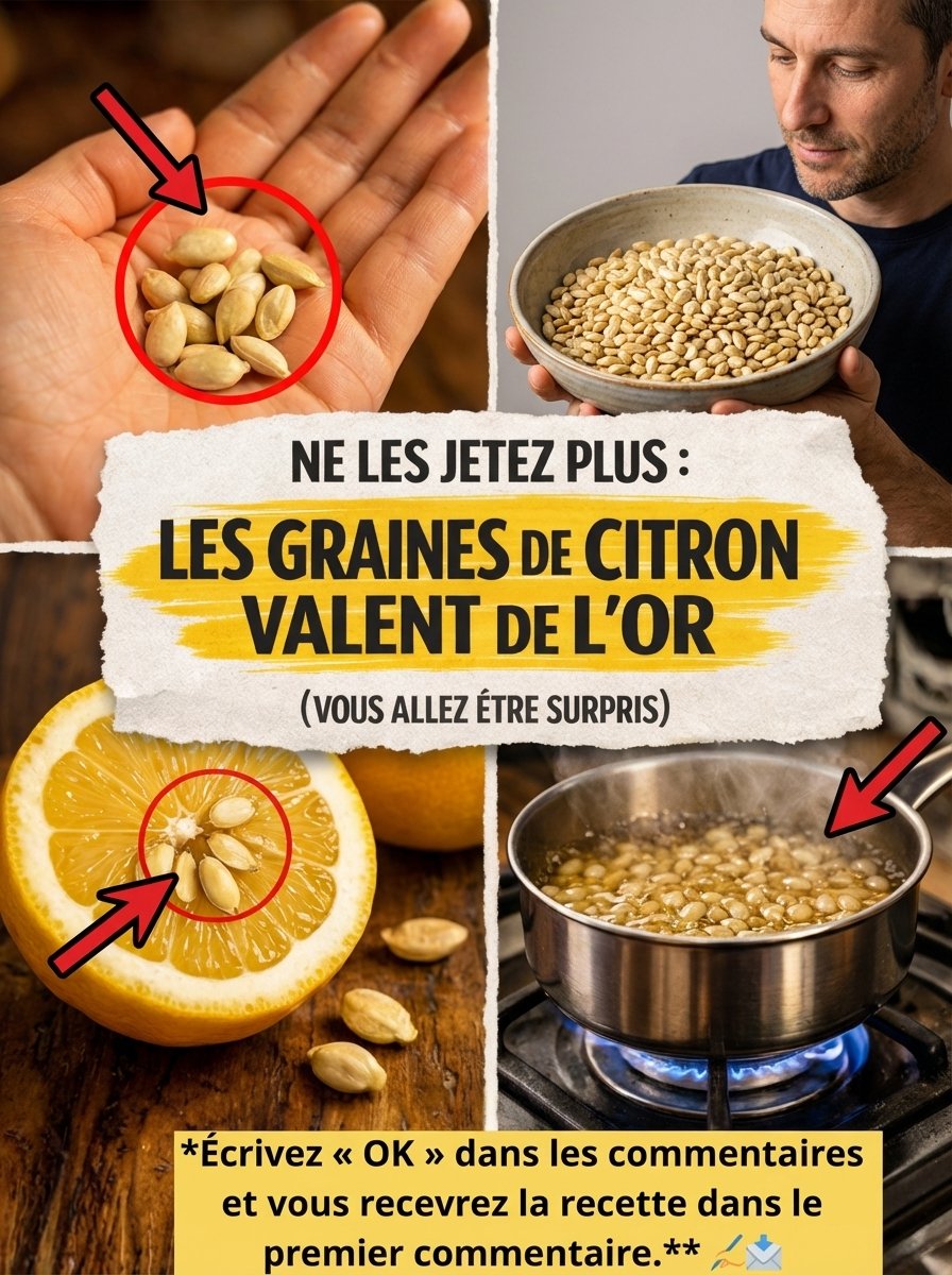 Le Secret Caché des Graines de Citron : Pourquoi Vous Devez ABSOLUMENT Arrêter de les Jeter Dès Maintenant !