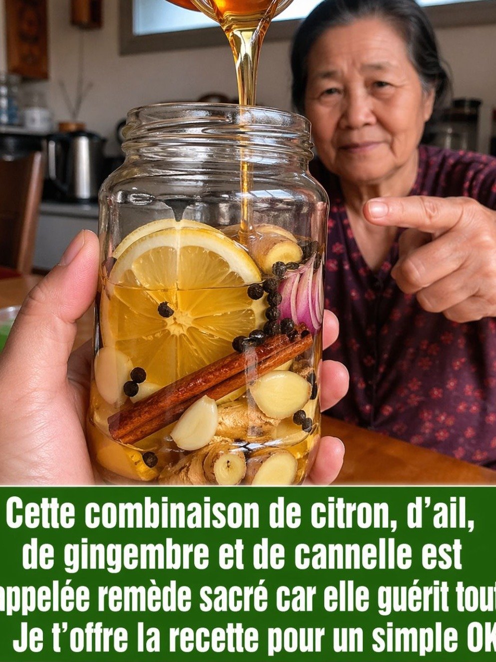 Le Remède Secret que Votre Grand-Mère Connaissait : 20 Bienfaits Époustouflants du Miel à l'Ail et au Gingembre Pour Booster Votre Corps !
