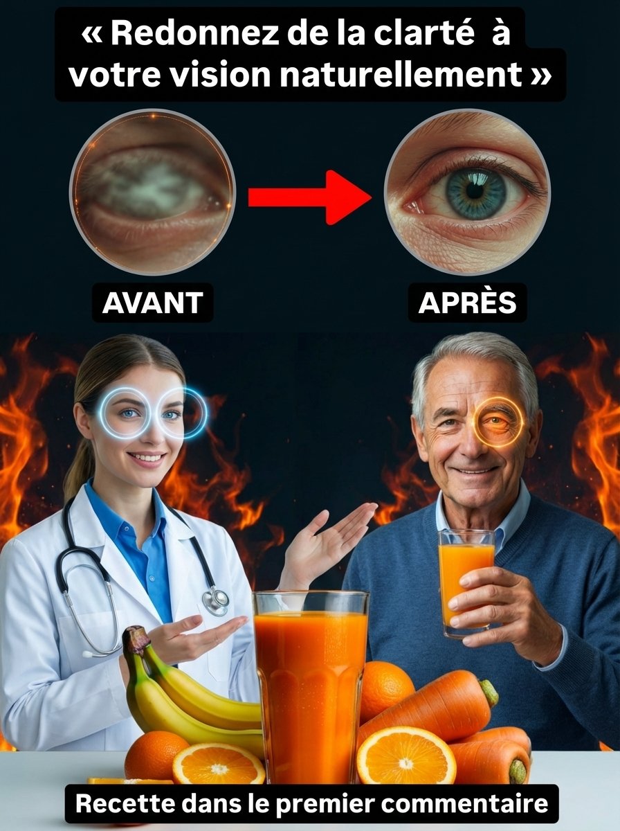Révolutionnez Votre Vue et Mémoire : Le Jus "Miracle" aux 3 Ingrédients Que Personne Ne Vous Dit !
