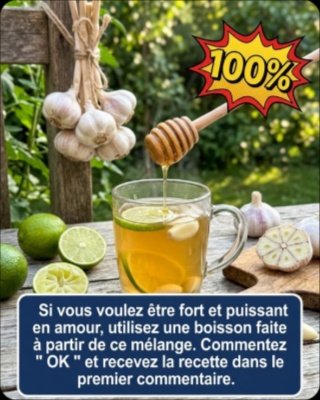 Le Secret Oublié : Cette Boisson 100% Naturelle Va BOOSTER Votre Énergie et Votre Confiance comme Jamais (Effets Incroyables !)