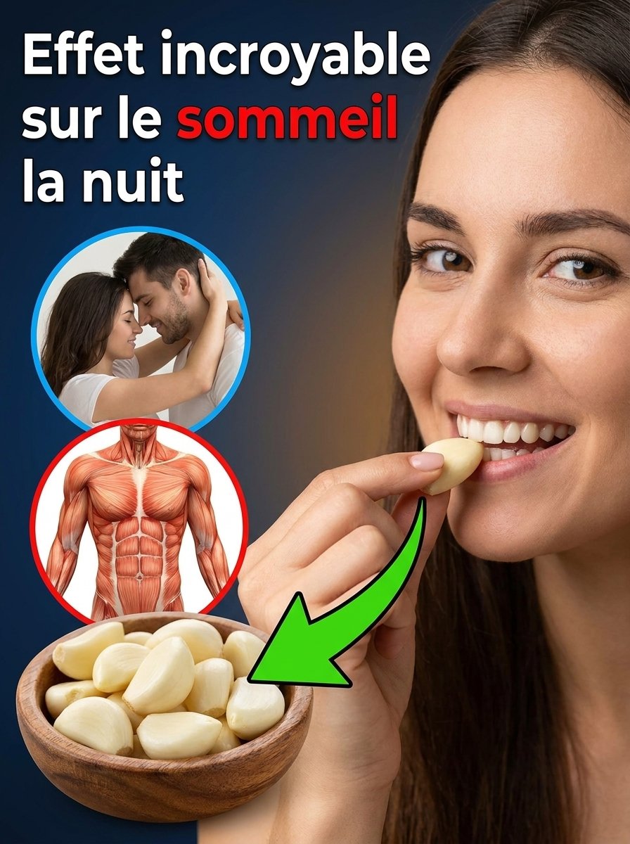 Le Secret Nocturne de l'Ail : 6 Transformations Incroyables Que Votre Corps Va Adorer Pendant Votre Sommeil (Le N°3 Va Vous Époustoufler !)