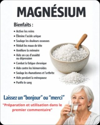 Le Minéral Oublié : Ce que Personne Ne Vous Dit sur le Magnésium (et pourquoi vous en avez VRAIMENT besoin chaque jour !)
