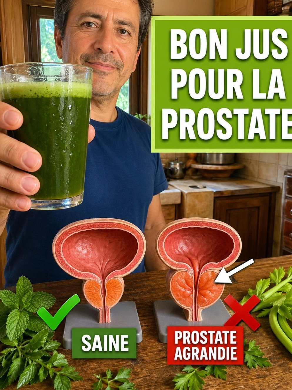 Le Secret Méconnu pour une Prostate en Pleine Santé : Ce Jus Quotidien et l'Habitude Simple Que Personne Ne Vous Dit (Après 40 Ans)