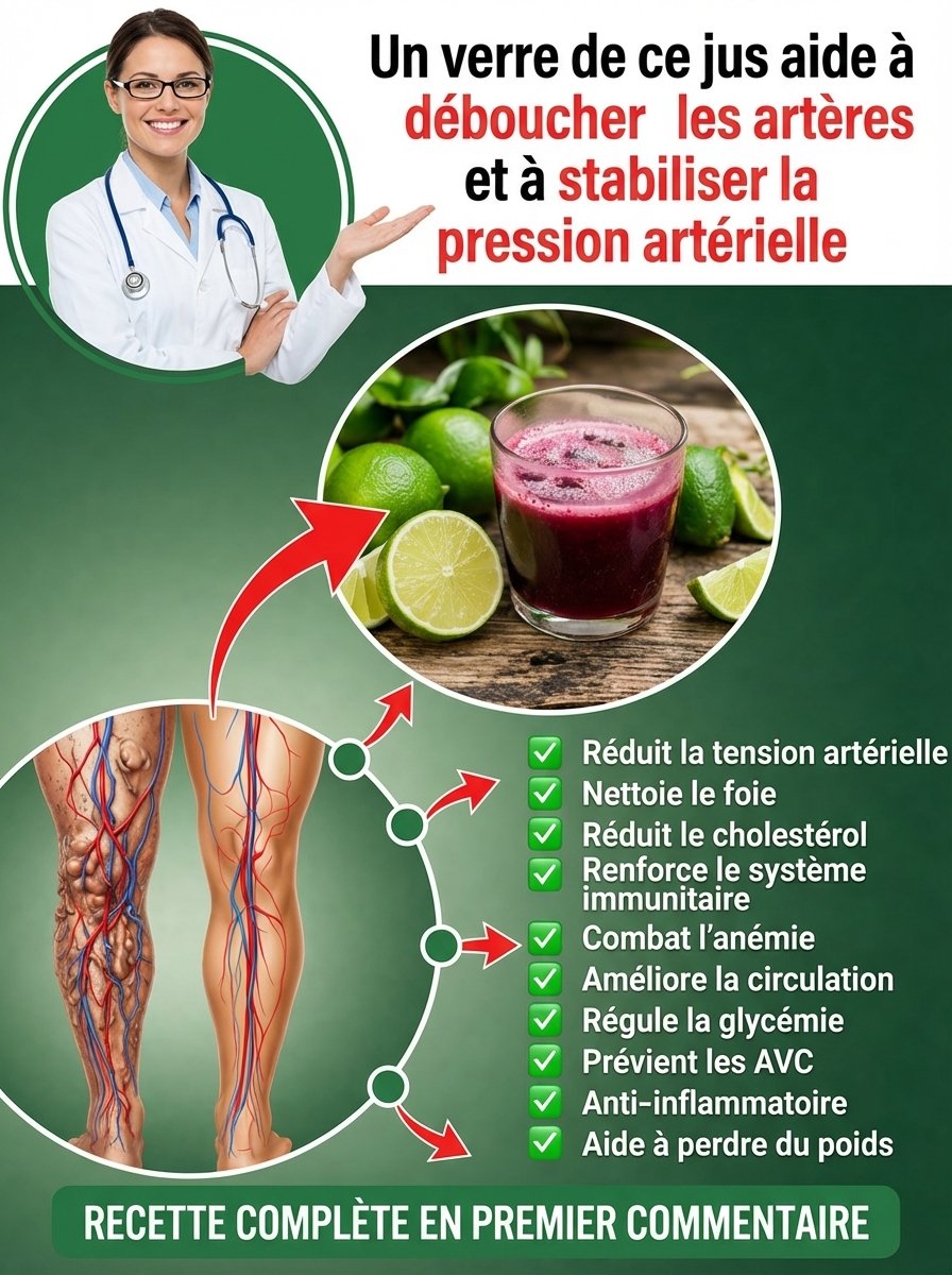 Le Jus VIOLET Qui Va Changer Votre Vie : Dites Adieu aux Problèmes de Circulation et Boostez Votre Énergie DÈS AUJOURD'HUI !