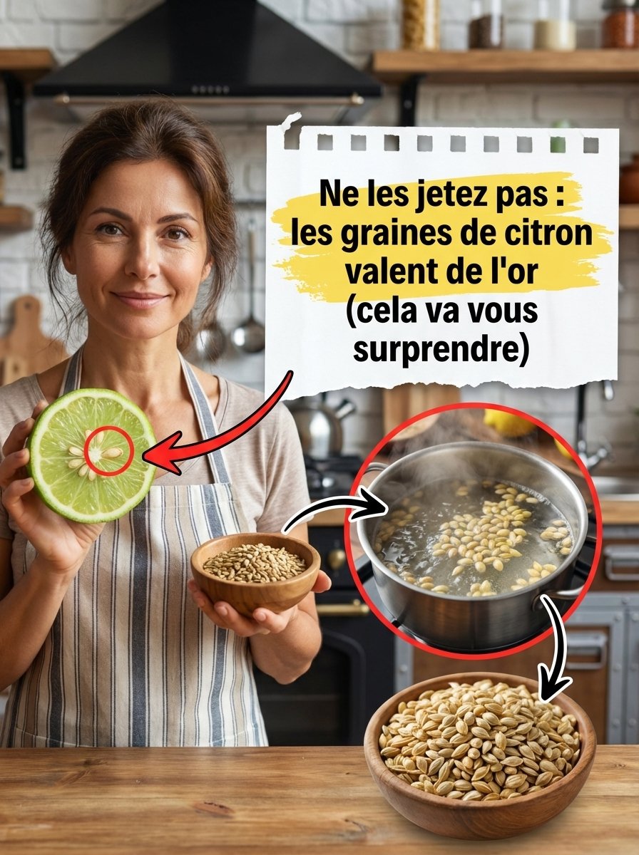 Le Secret Choc Que Personne Ne Vous Dit : Ne Jetez PLUS JAMAIS Les Pépins de Citron ! (20+ Bienfaits Incroyables Révélés)