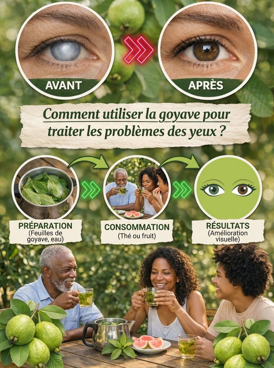 Le Secret Insoupçonné de la Goyave Révélé : Prenez Soin de Vos Yeux Naturellement Avant Qu'il Ne Soit Trop Tard !