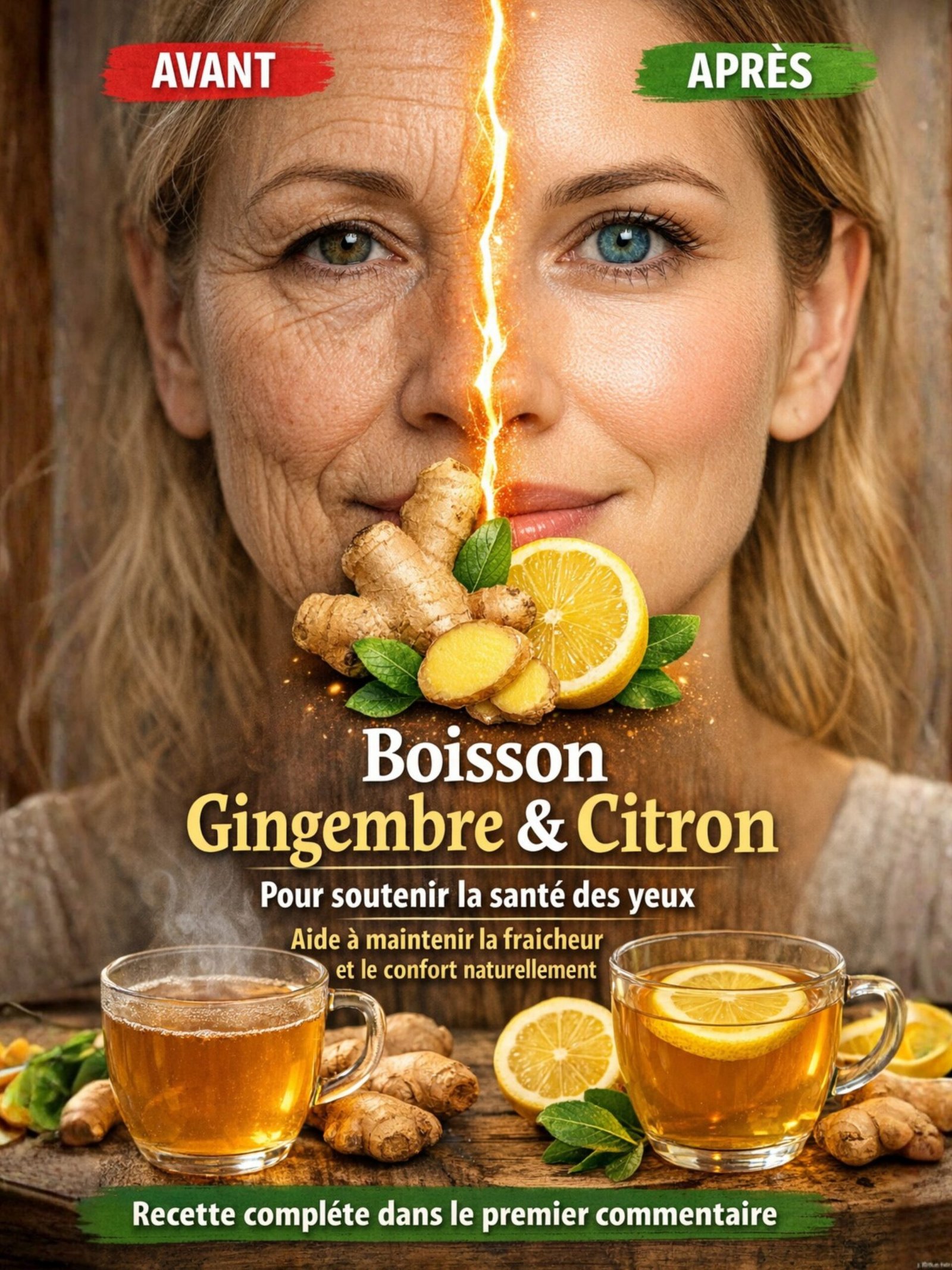VOUS NE LE CROIREZ PAS : Ce Duo Gingembre-Citron Simple Peut RÉVOLUTIONNER Votre Vision Naturellement !