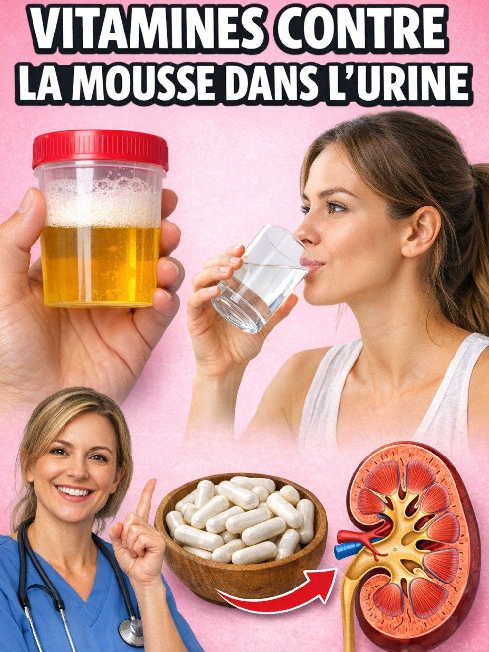Urine Mousseuse : Vos Reins Crient à l'Aide ! Découvrez les 3 Vitamines INDISPENSABLES pour les Protéger DÈS AUJOURD'HUI