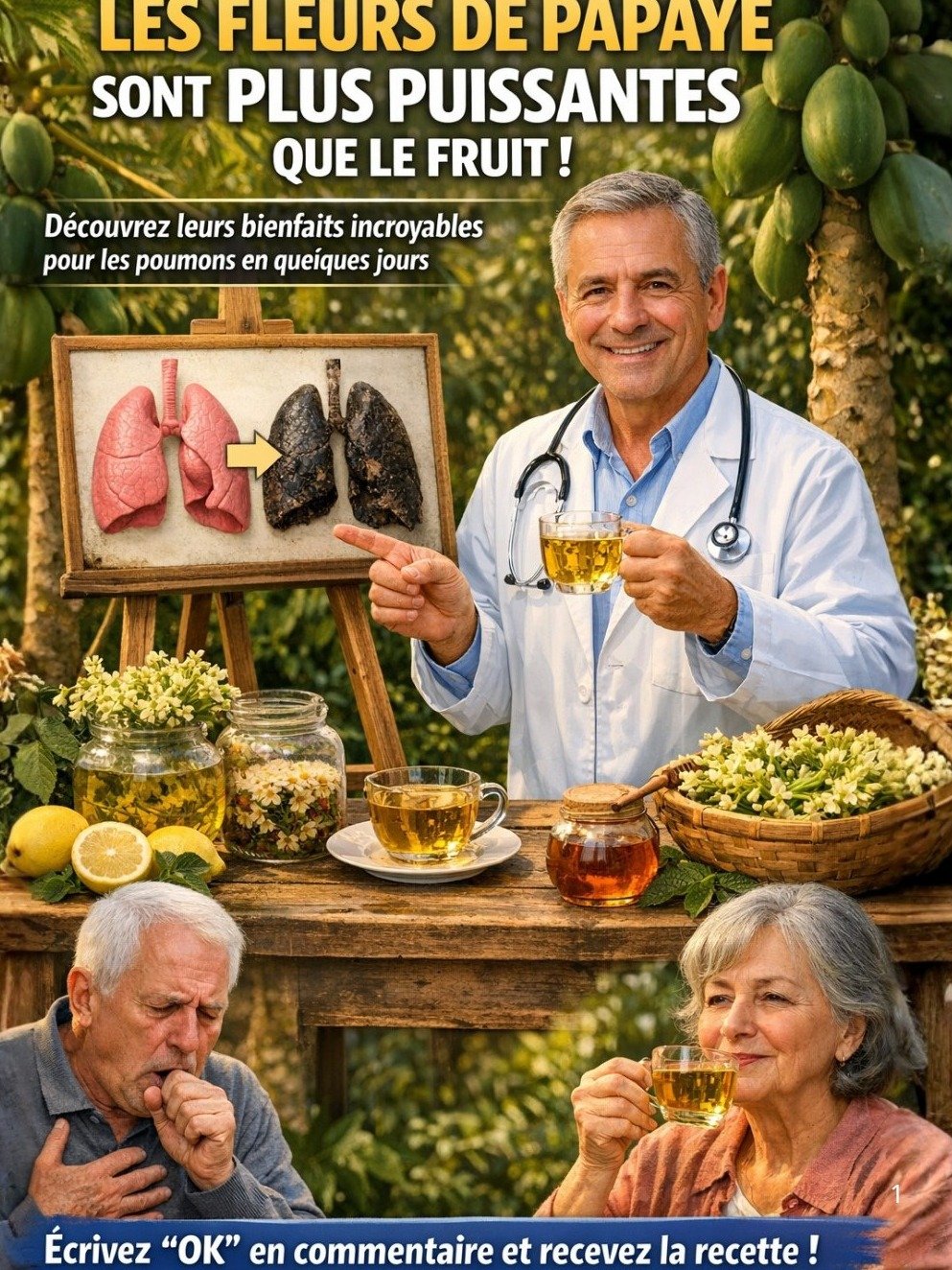 Révélation Choc : 17 Bienfaits Insoupçonnés des Fleurs de Papayer pour Booster Votre Santé APRÈS 30 ANS (Vous n'en Croirez Pas Vos Yeux) !