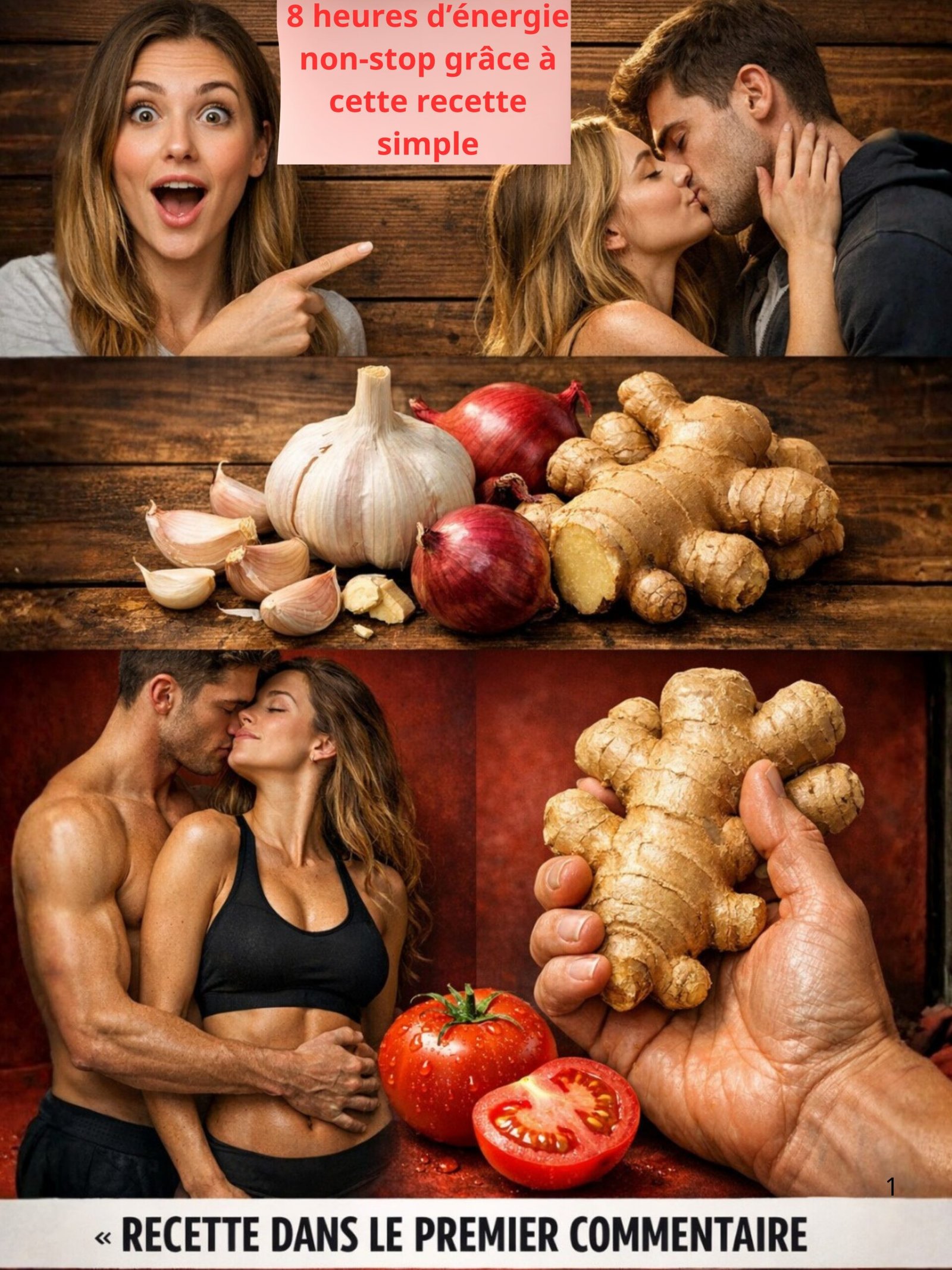 Le Secret Viral Révélé : 8H d'Énergie Non-Stop avec CE Booster Naturel (Gingembre & Tomate) que Vous Avez Déjà !