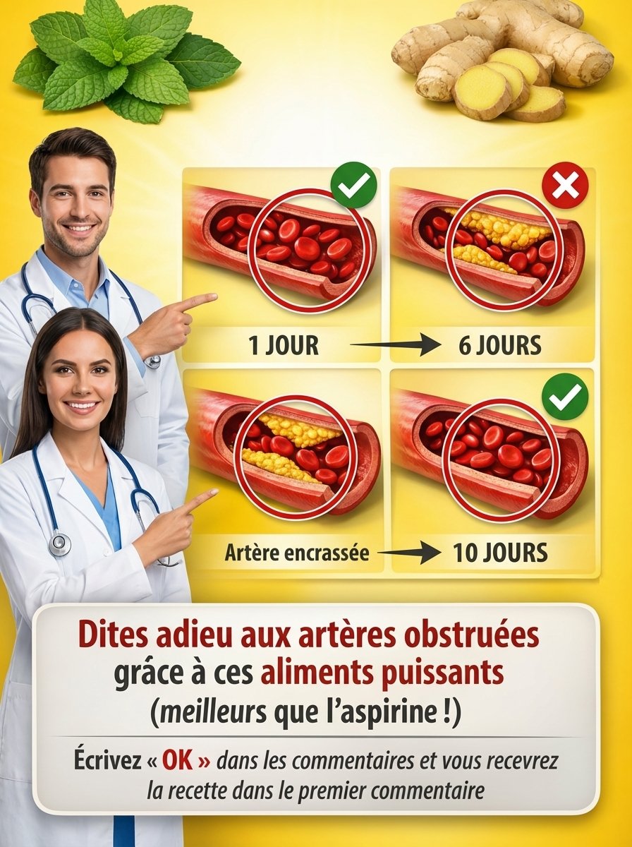 Révélation Choc : Ces 7 Aliments Dégagent Vos Artères Mieux Que l'Aspirine ! Ne Manquez Pas Ça !