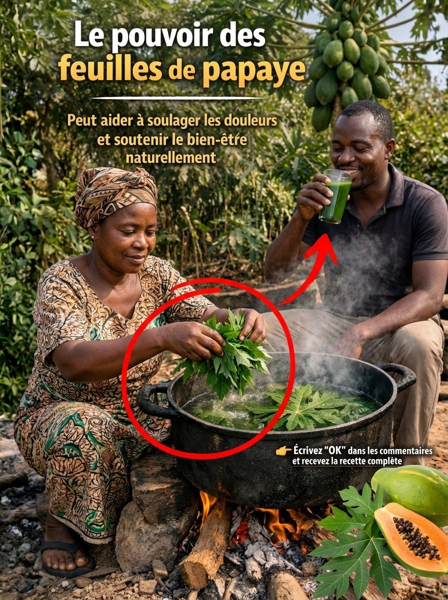 Découvrez le Pouvoir Caché des Feuilles de Papaye Bouillies : 7 Bienfaits Étonnants pour Votre Santé !