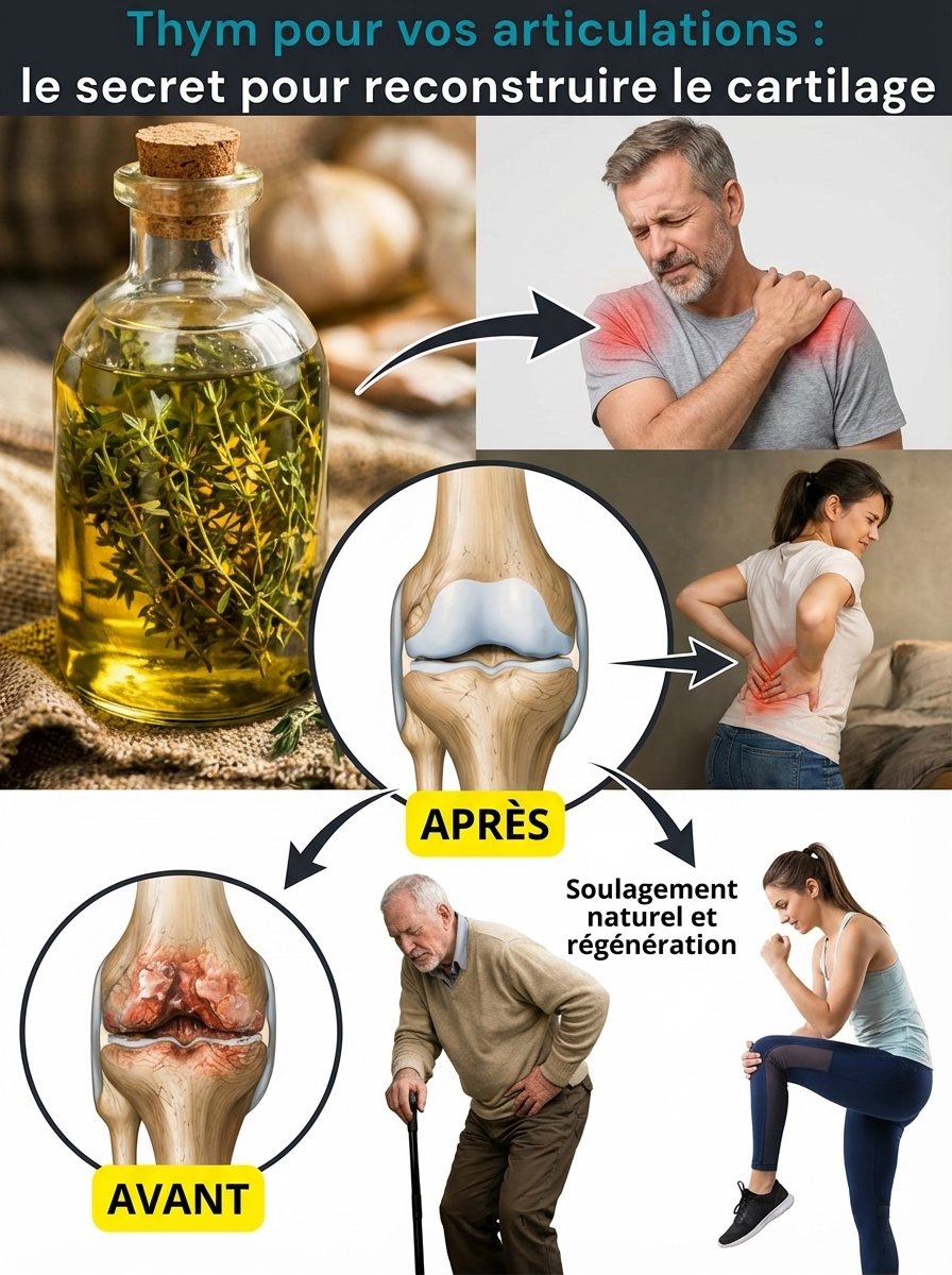Douleurs aux Genoux ? Le Thym : La Révélation Naturelle Qui Peut Régénérer Votre Cartilage et Changer Votre Vie !