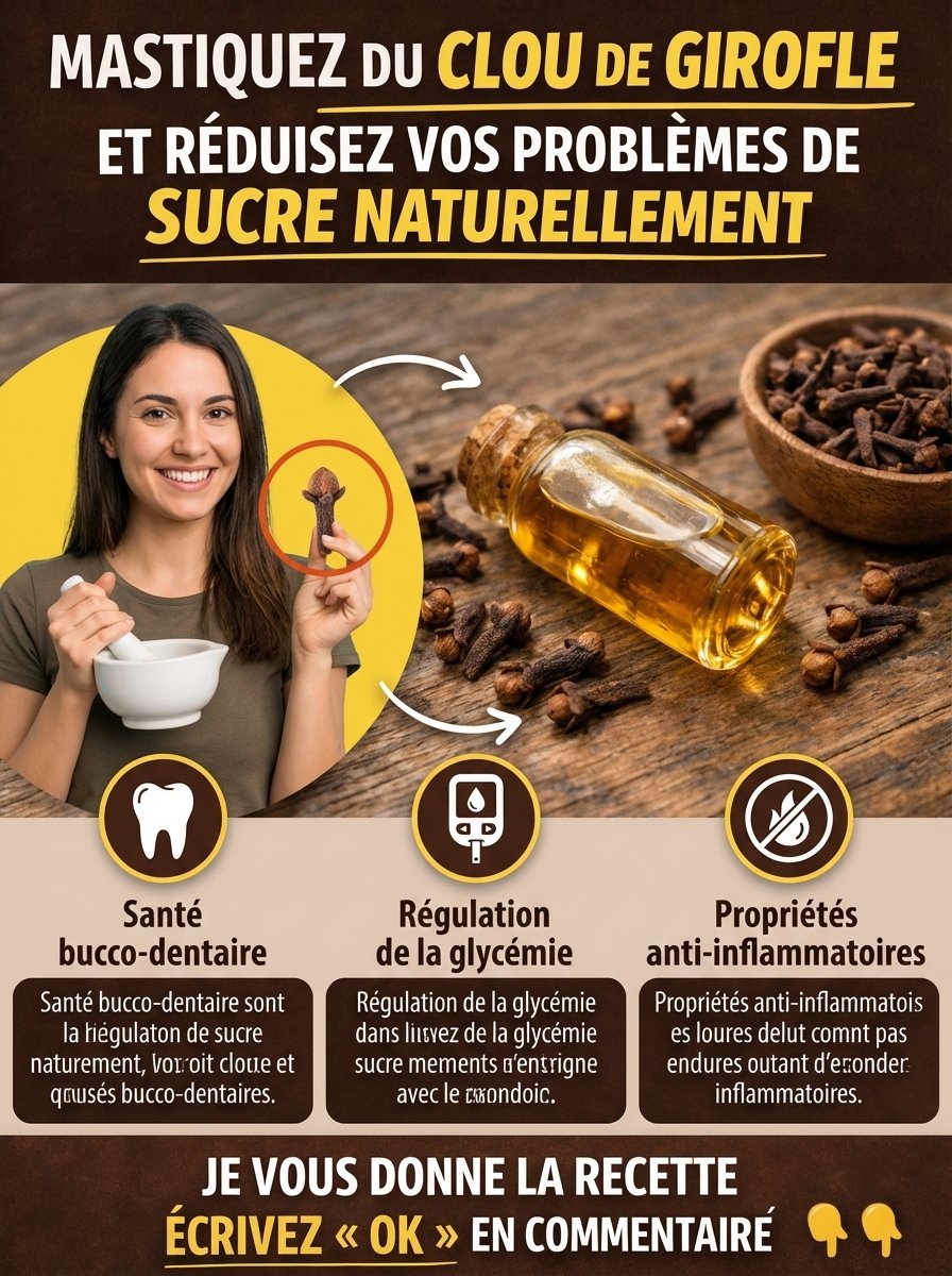 Le Secret Inconnu : Mâchez 2 Clous de Girofle Chaque Jour et Préparez-vous à une Transformation Étonnante !