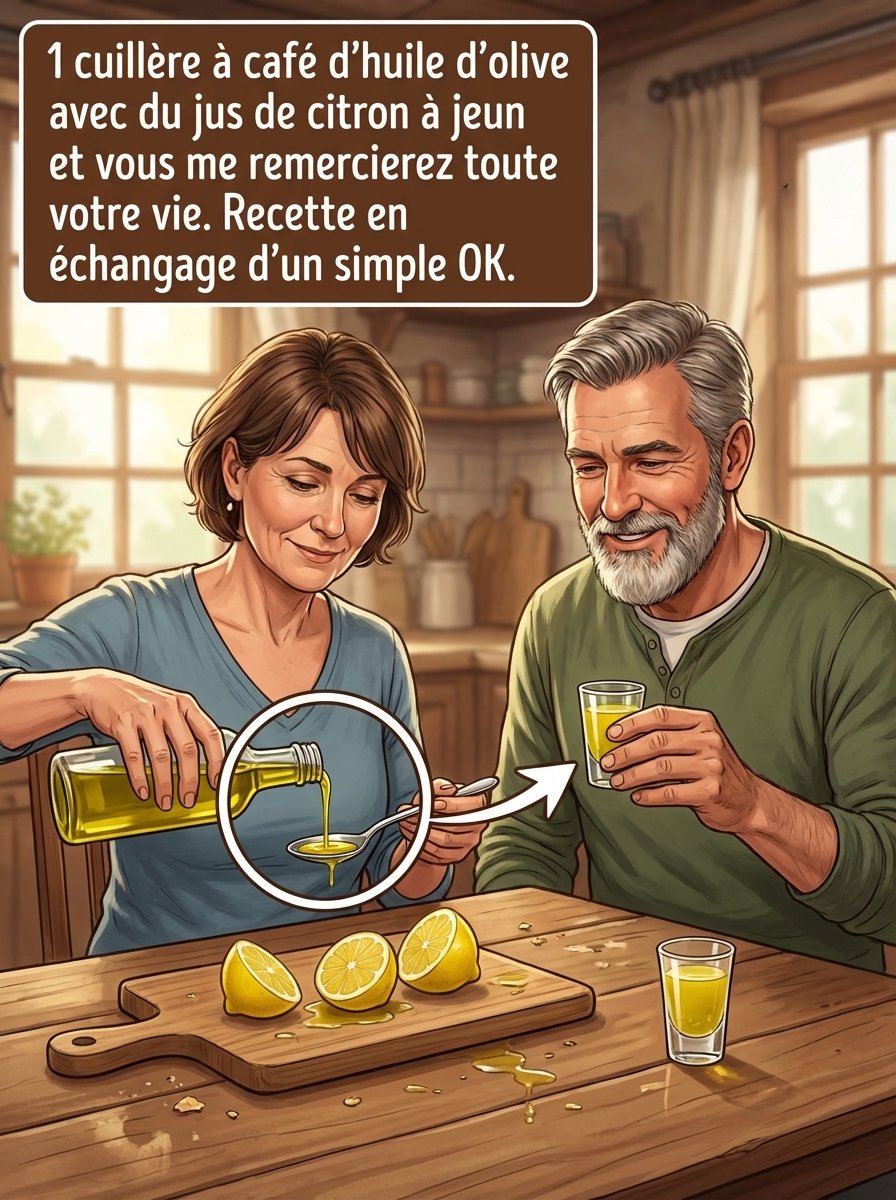 Révélation Santé : Les 20 Bienfaits SECRETS de l'Huile d'Olive et Citron à Jeun Que Personne Ne Vous Dit (Le #3 Va Vous Bluffer) !