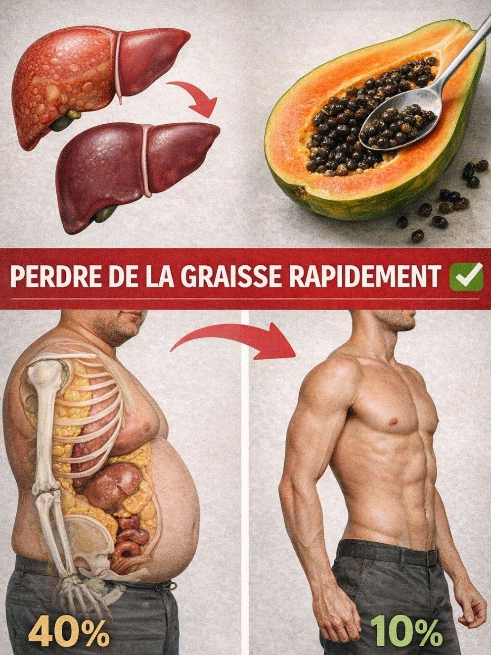 LE SECRET OUBLIÉ DE LA PAPAYE : Purifiez votre foie et ÉLIMINEZ la graisse abdominale en un temps record (Ce que les experts ne vous diront jamais) !
