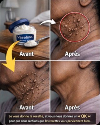 Acrochordons : Le Secret Maison à la Vaseline Qui Va Les Faire Disparaître Rapidement (La Méthode Complète Révélée)