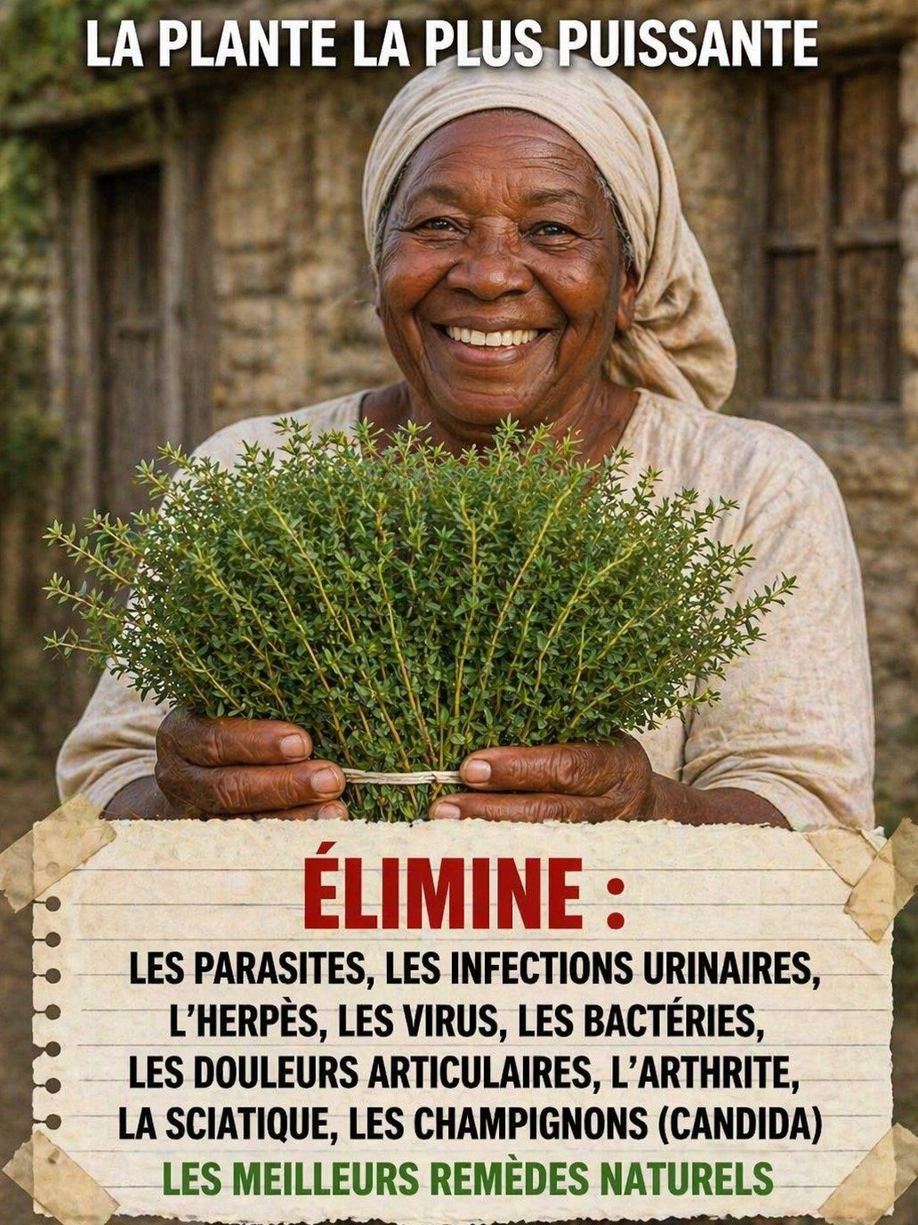 Le Secret Millénaire du Thym : 5 Minutes Par Jour Pour Transformer Votre Bien-être Quotidien (Vous Ne Le Saviez Pas !)