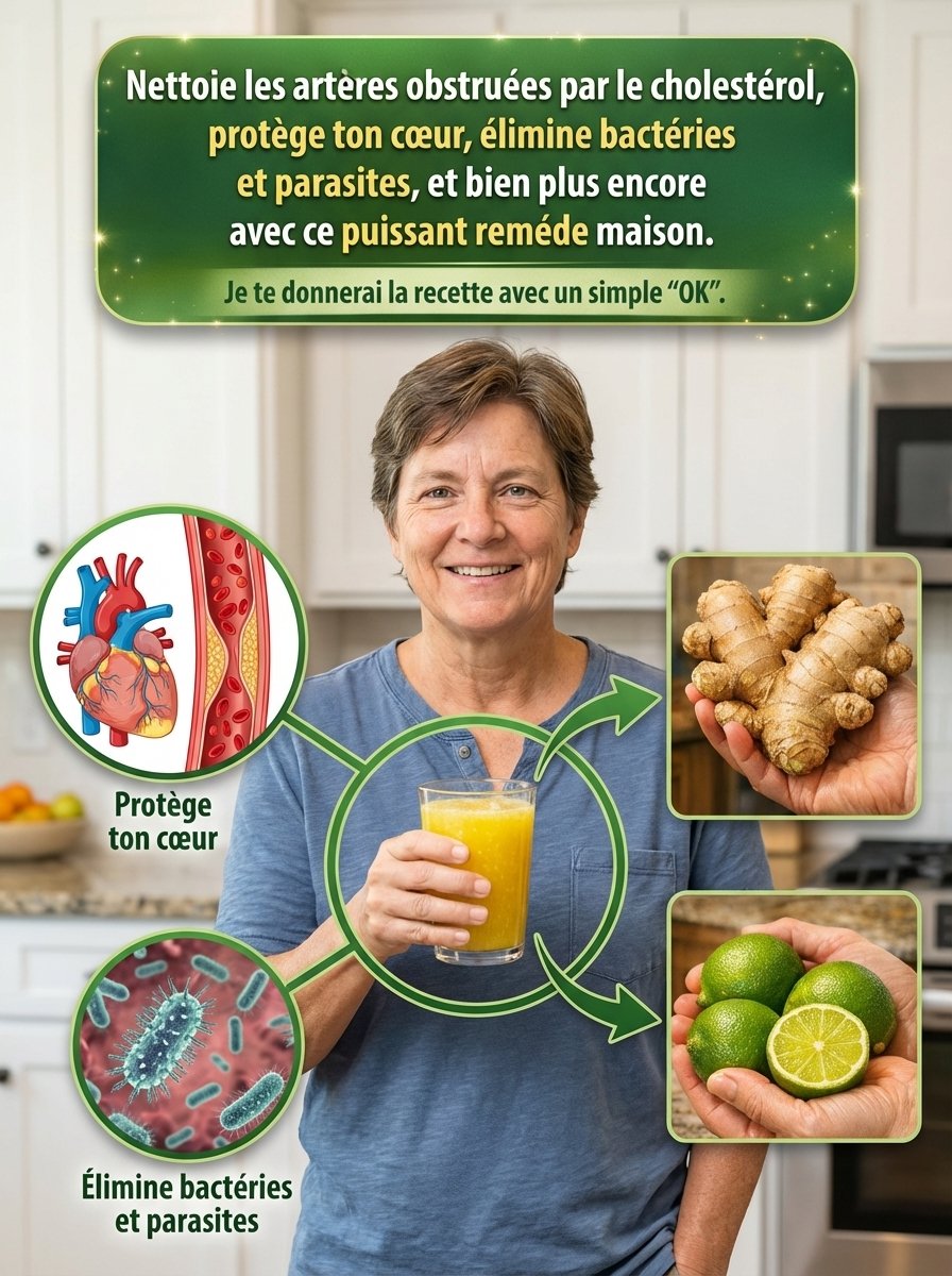 Le Secret Oublié : Un Seul Verre de CE Mélange Naturel PEUT Débloquer Vos Artères, Éradiquer les Parasites et Rajeunir Votre Cœur en 21 Jours !