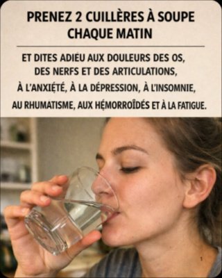 Le Secret Oublié de 2 Cuillères Chaque Matin : Révolutionnez Vos Os, Nerfs et Articulations Dès Aujourd'hui !