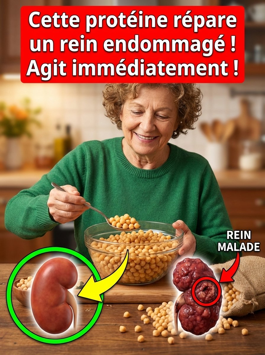 Le Secret Révélé : Si vos Reins Souffrent, VOICI les 4 Protéines qui les Protègent… et les 6 à BANNIR IMMÉDIATEMENT (avant qu'il ne soit trop tard) !