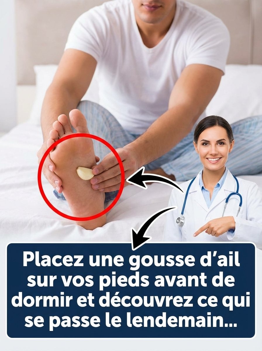 Le Secret CHOC : Mettez de l'Ail sur Vos Pieds Avant de Dormir et Découvrez ce Qui Arrive VRAIMENT le Matin !