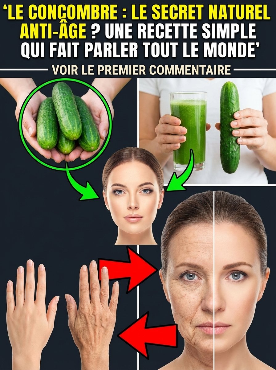 Le Secret Anti-Âge que les Stars Vous Cachent : 5 Astuces Choc au Concombre pour une Peau Sans Rides (Effet Garanti !)