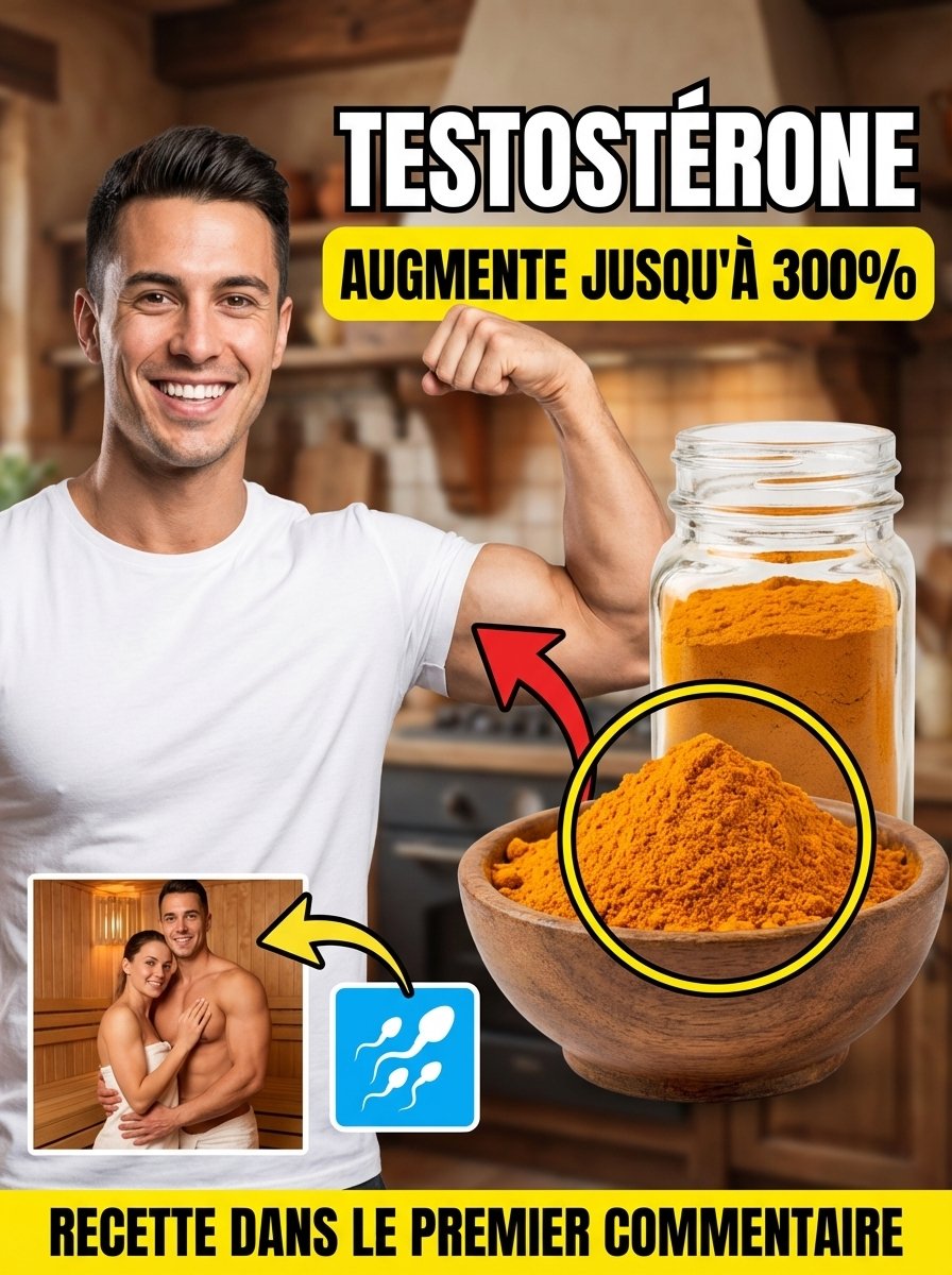 Le Secret Révélé : 1 Fois Par Semaine Pour Des Niveaux de Testostérone Dignes de Vos 20 Ans (Vous Ne Devinez JAMAIS l'ingrédient !)