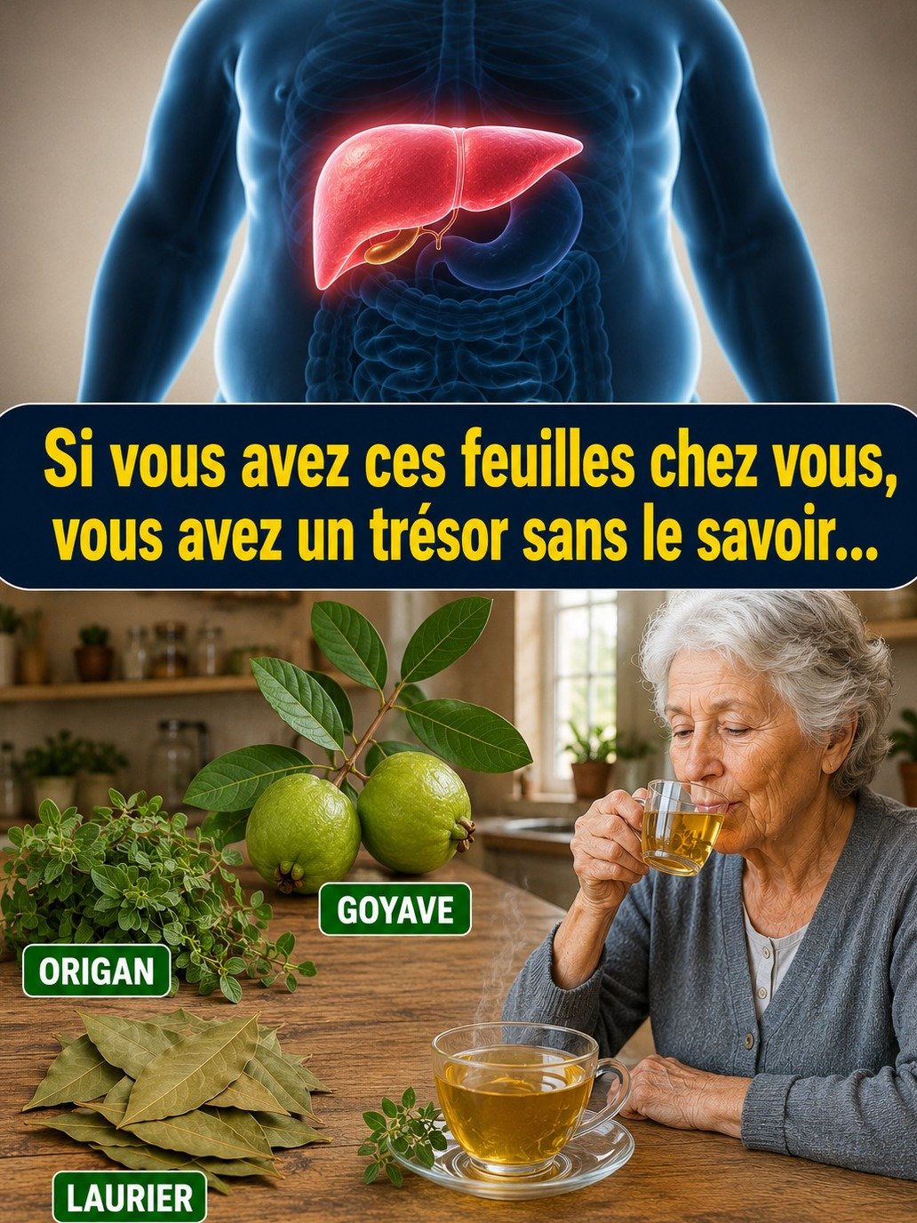 Le Secret Anti-Âge et Détox Ultime : Cette Infusion de Goyave, Laurier et Origan Va Révolutionner Votre Santé en 3 Semaines !